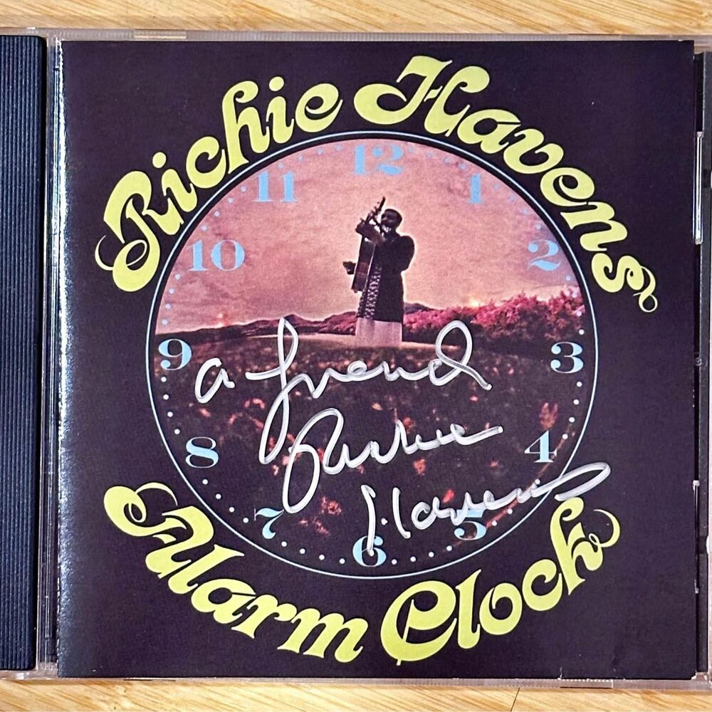 Autographed!‎ “Alarm Clock” by Richie Havens CD RARE & OOP!
